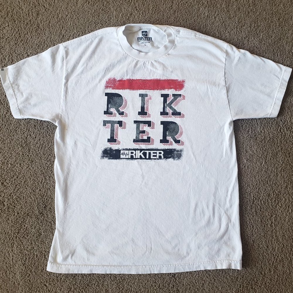 RIKTER Skateboard T-shirt - White - Large